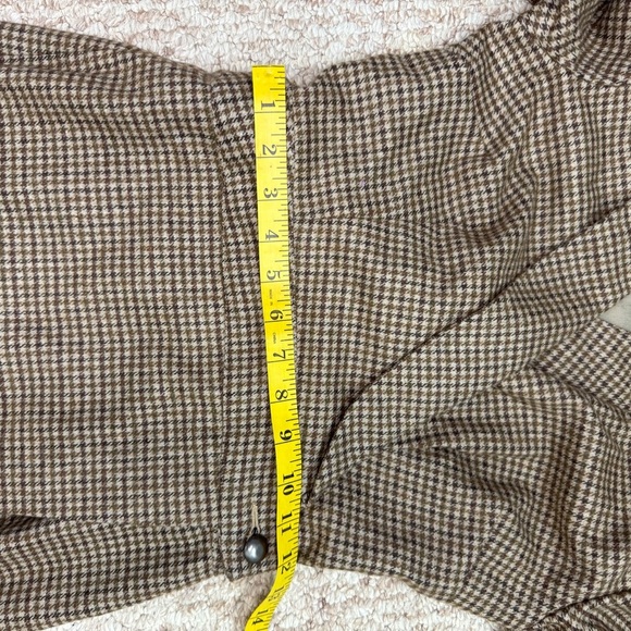 Jessakae Fox Group Size XXS Brown Plaid Short Sleeve Charlotte Shift Dress.  B6 - Picture 12 of 12